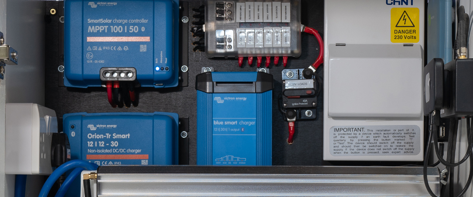 Offgrid campervan electrical system