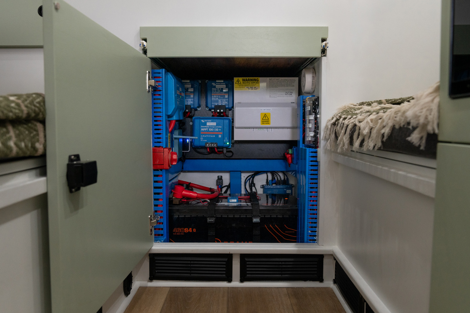 Off grid campervan electrics