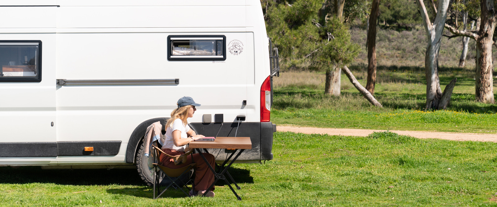Working remotely from a campervan